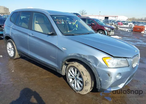 2014 BMW X3 xDrive28I из США, поврежденный, VIN 5UXWX9C54E0D29472